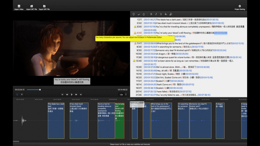 make subtitles for spanish movies youtube on mac